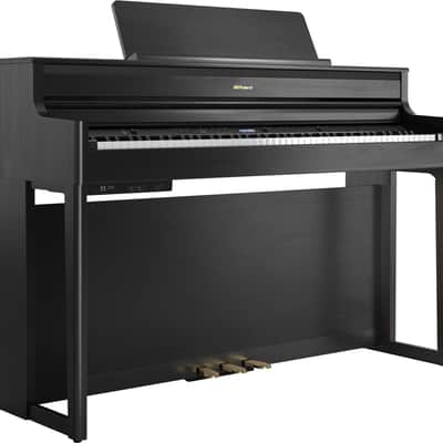 Roland HP704-CH-WS Digital Piano - Charcoal with stand