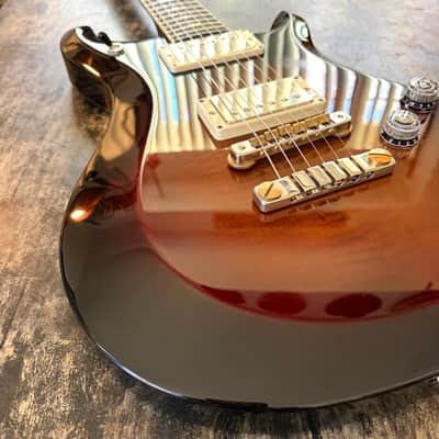 PRS S2 McCarty 594 Custom Color Dark Amber Smokewrap Burst. Free Shipping image 3