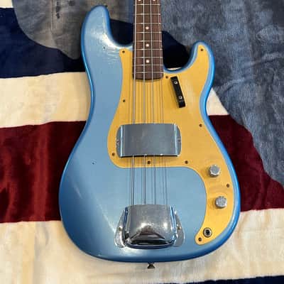 Fender Custom Shop 1959 Precision Bass Journeyman Relic Lake Placid Blue image 1
