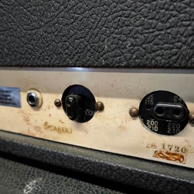 Marshall JMP 1987 2-Channel 50-Watt Guitar Amp Head 1967 - 1975 - Black image 6