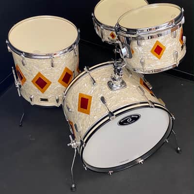 Maxwell Drums 22/13/16/5x14" 6-Ply Drum Set - WMP Full Dress image 4