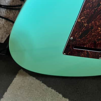 Reverend Jetstream 390 with Roasted Maple Neck 2010s - Oceanside Green image 16