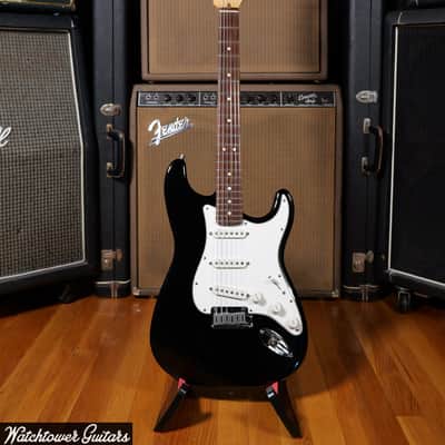 1996 Fender American Standard Stratocaster Black image 2