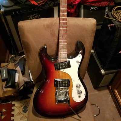 Mosrite Ventures re issue 1984 3 color burst image 1