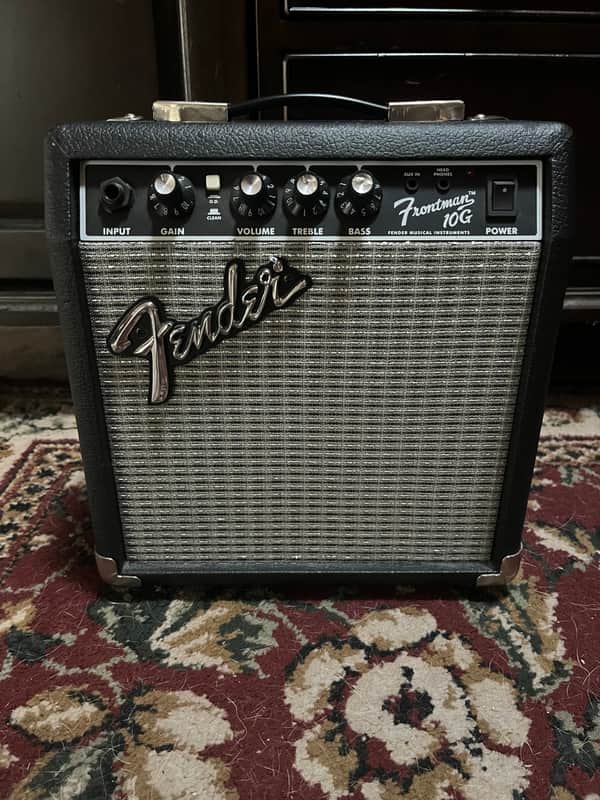 Fender Frontman 10G 10-Watt 1x6" Guitar Practice Amp 2007 - Present - Black image 1