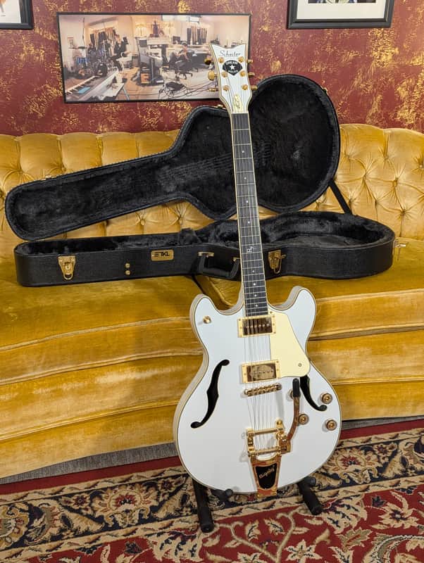Schecter Robin Zander Signature Corsair 2024 - Vintage White image 1