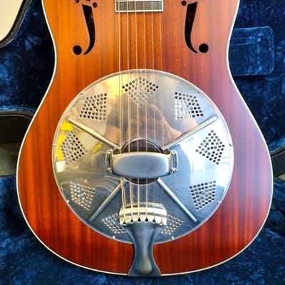 National Reso-Phonic M2 Mahogany 2024 Mahogany Stain - IN STOCK NOW! image 1
