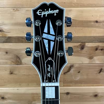 Epiphone Adam Jones Les Paul Custom Art Collection: Julie Heffernan's "Self-Portrait as Not Dead Yet" Electric Guitar - Antique Silverburst image 3