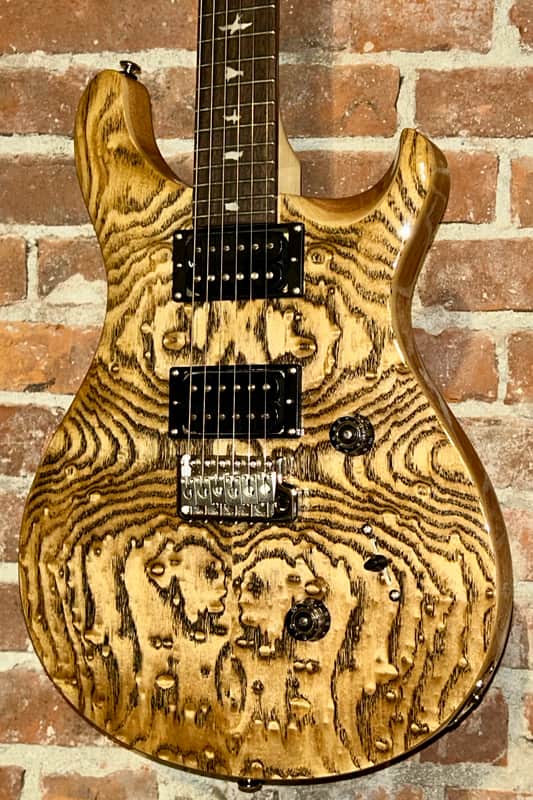 New Limited Edition PRS SE Custom 24 Exotic - Natural, Swamp Ash Veneer, Gorgeous One of A Kind Guitar! Ships Fast! image 1