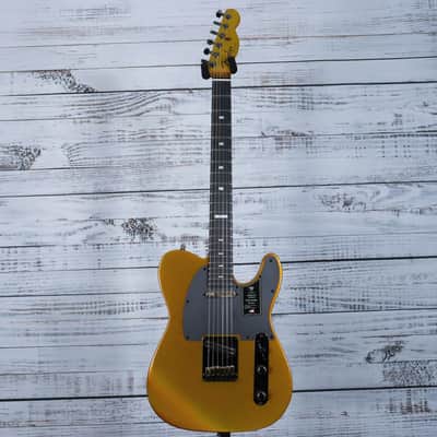Fender 75th Anniversary American Ultra II Telecaster Electric Guitar w/Case | Liquid Gold image 3