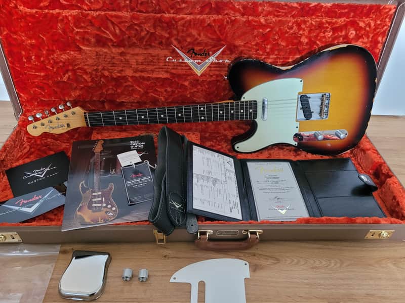 Fender Custom Shop ’59 Telecaster Relic Lefthand Lefty Left-Handed image 1