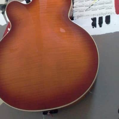 D'Aquisto DQ-NYE "New Yorker" Electric Jazz Guitar Almond Burst image 10