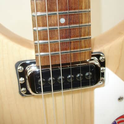 2025 Rickenbacker 330 Thinline Semi-Hollow Electric Guitar - MapleGlo w/ Case image 9