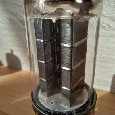 Rare NOS 1952 Westinghouse 5Y3 GT   5Y3GT BLACK BOX PLATE, balanced and super STRONG. Bild 7