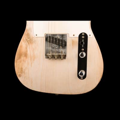 Used 2024 Fender Custom Shop Masterbuilt Paul Waller 1957 Telecaster Heavy Weathered White Blonde with OHSC image 5