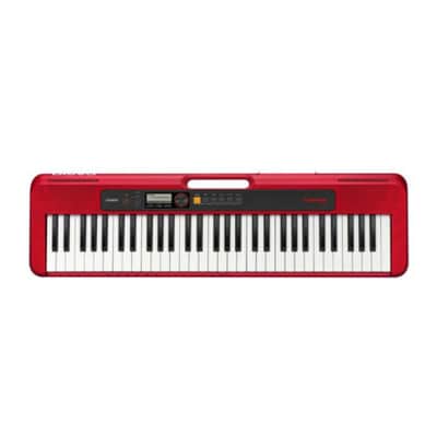 Casio Casiotone 61-Key Portable Keyboard (Red) image 2