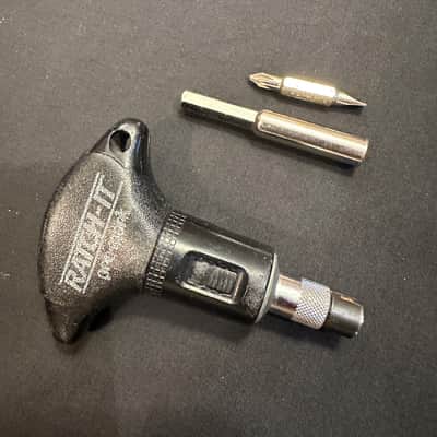 VINTAGE Pro-Mark "Ratch-It" Drum Tuning Key, w/Square Bit & Screwdriver Insert - EXCELLENT image 7