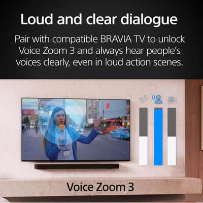 Sony BRAVIA Theater Bar 7 + Sub 7, Dolby Atmos/DTS:X compatible image 3