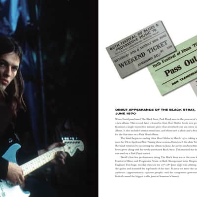 Pink Floyd The Black Strat A History of David Gilmour's Black Fender Stratocaster 1st Ed +FREE BONUS image 10