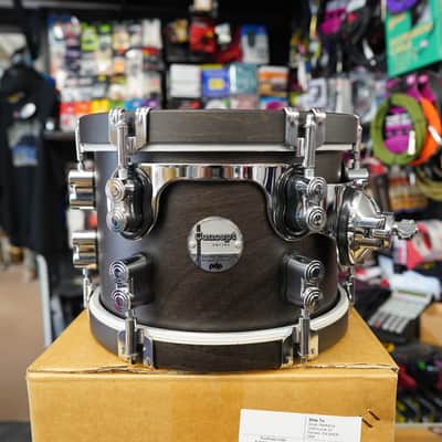 PDP/DW Concept 7x10'' Maple Classic Series - Ebony Stain - 10'' Tom image 1