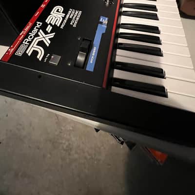 Roland JX-3P 61-Key Programmable Preset Polyphonic Synthesizer with PG-200 Programmer 1983 - 1985 - Black