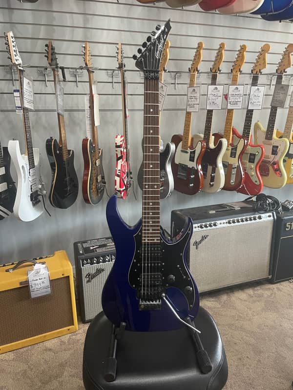 USED - FENDER HEARTFIELD TALON II - 1991 - electric blue image 1
