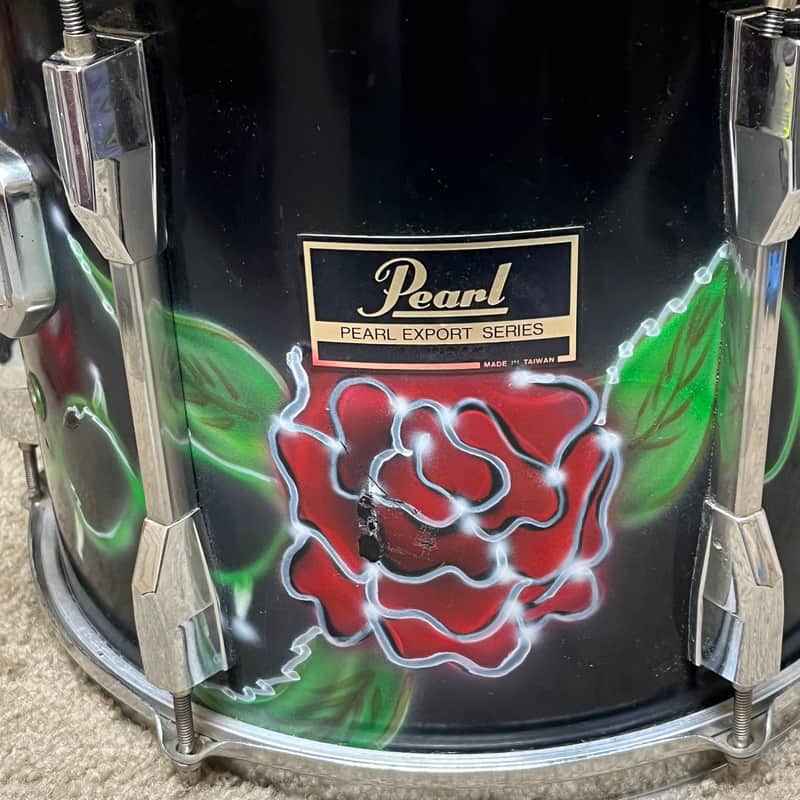 Pearl Export Tom Black 12x10" image 1