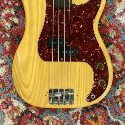 Fender Precision Bass Fretless 1973 - Natural, Very Good. SKU: 1179G image 1