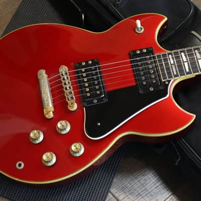 1983 Yamaha SG1000N Electric Guitar Candy Apple Red + GB image 2