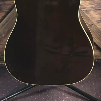Gibson J160E John Lennon Model, 1970, Sunburst (refinsihed) image 8