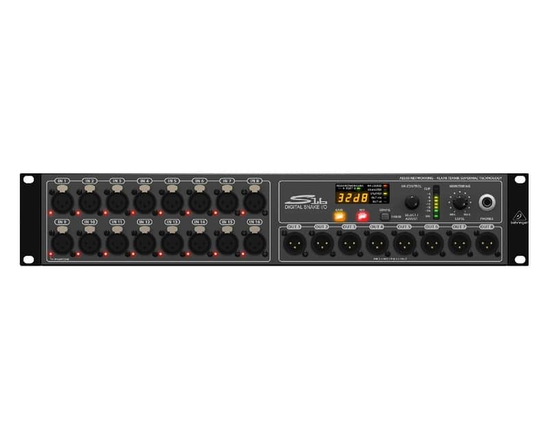 Behringer S16 Digital Snake 16 Input 8 Output IO Box image 1
