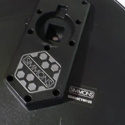 Simmons SD600CYM12S Electronic Drum Cymbal w/ Cymbal Arm image 6