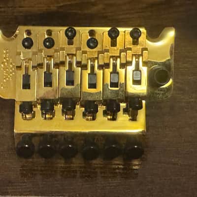 Floyd Rose 1000 Series Pro Gold 2020 - Gold & Schaller Straplocks image 2