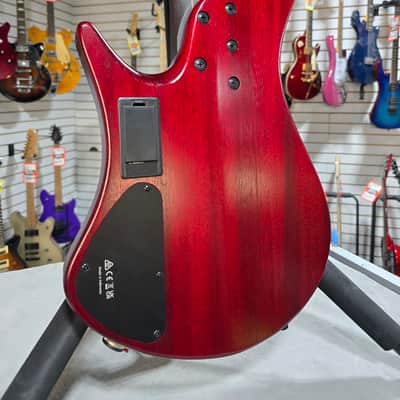 *New - Open Box* Ibanez EHB Ergonomic Headless 5-string Bass Guitar - Stained Wine Red Low Gloss w/Gig Bag #914 image 7