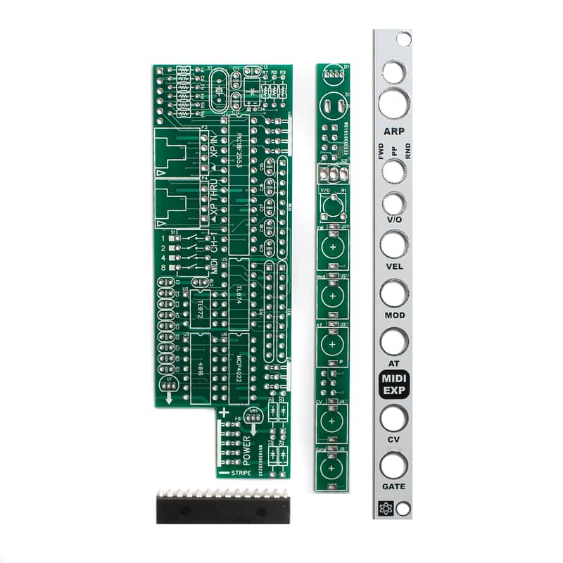MST MIDI to CV Expander Eurorack PCBs, Panel and IC image 1
