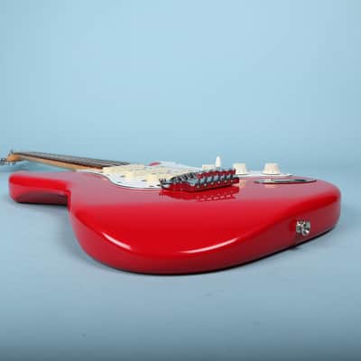 1987 MIJ Squier Ferrari Red Contemporary Stratocaster System 1 Electric Guitar image 9