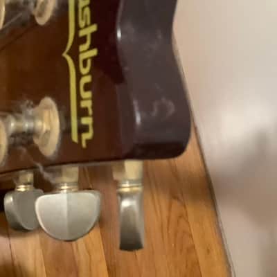 Washburn 1980 Burgundy Raven MIJ Electric Guitar image 18