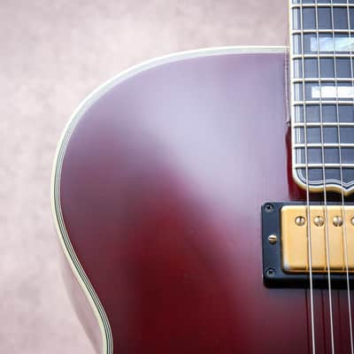 GIBSON USA Custom Shop L-5 Wes Montgomery Archtop "Wine Red + Ebony" (1991) image 6