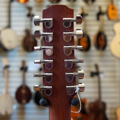 Yamaha APX700II-12 Thinline Acoustic-Electric 12-String Guitar Natural image 8