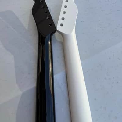 22Frets TL Maple Neck ,Black glossy or white matte image 2