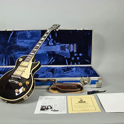 Gibson Les Paul Custom, Ace Frehley- Owned 1983 Black | Reverb