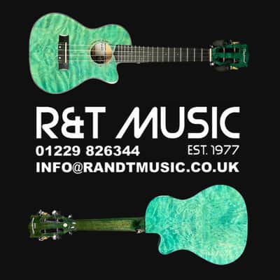 Tanglewood TWT23E Concert Ukulele in Tahitian Coral Gloss image 6