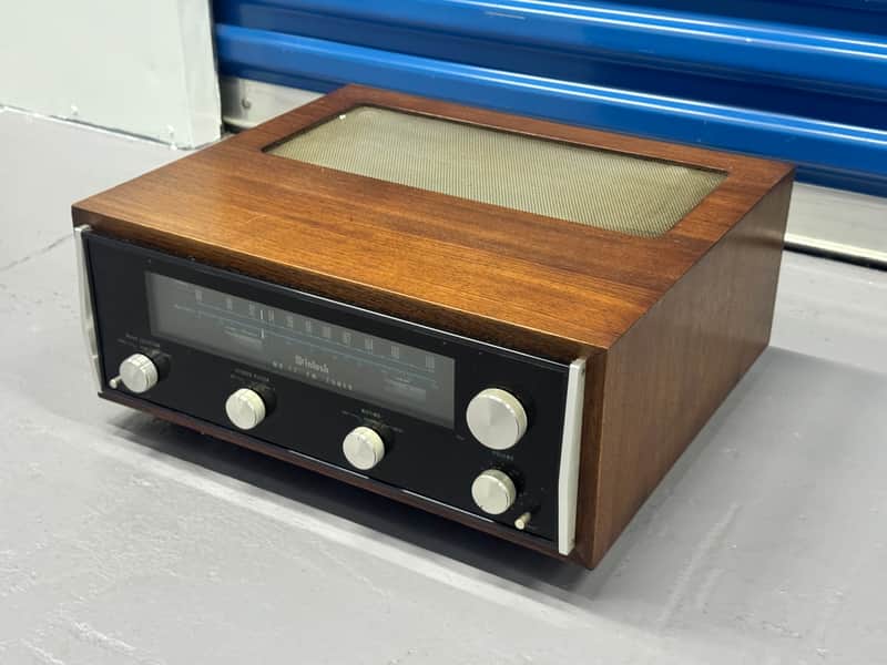 Vintage McIntosh MR-77 Stereo Tuner with Original WoodCase ~MINT~ FREE SHIPPING ! image 1