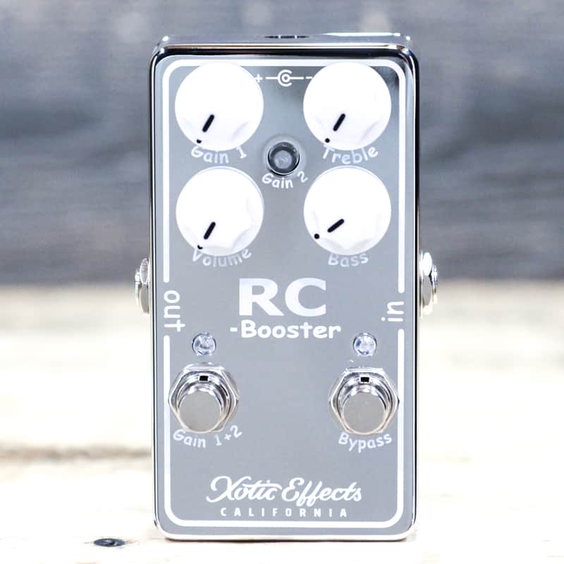 Xotic Effects RC Booster V2 Super Transparent 20dB+ Clean Boost Effect Pedal image 1