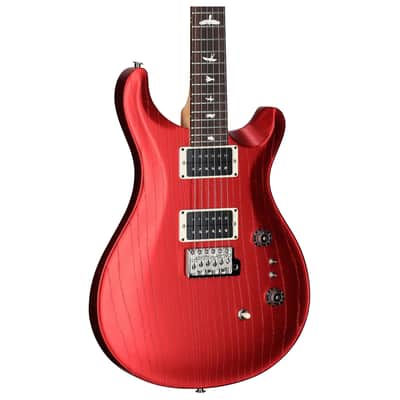 PRS Paul Reed Smith CE 24-08 Swamp Ash Limited Edition Electric Guitar, Satin Red Apple Metallic image 1