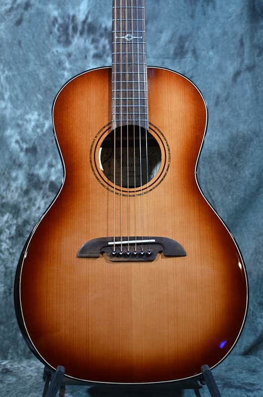 Alvarez Artist Elite Parlor Electric Acoustic AMPE915EAR shb Shadow Burst Pro Setup We Ship FAST image 1