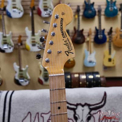 Fender Custom Shop 1968 Stratocaster LCC Deluxe Closet Classic Aged Vintage White 7.95 LBS image 7