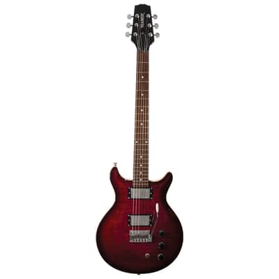 Hamer Archtop Tremolo - Dark Cherry Burst image 2