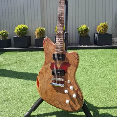 Custom Jazzmaster w/ Warmoth Neck, EGC JM500 Pickups, Olivewood Top - 2021 image 2