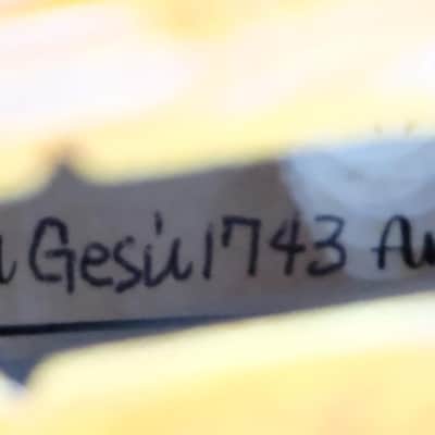 Guarneri del Gesù 1743 “Il Cannone” Handmade 4/4 Italian Spruce & European Maple Outfit Violin image 12